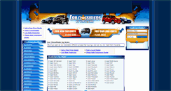 Desktop Screenshot of carclassifiedsbystate.com